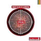 Barbecook Edson Red Holzkohlegrill rot - 6