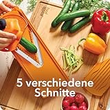 Börner V3 V-Hobel Profi Set orange, Gurkenhobel Gemüsehobel Gemüseschneider Pommesschneider - 3