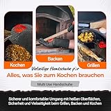 Grill Master Grillhandschuhe Hitzebeständig bis 800°C - 4