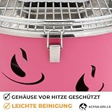 ACTIVA Camping Grill Airbroil Holzkohlegrill für ein gelungenes Barbecue inkl. Tasche - 6