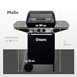 Lavasteingasgrill von Tepro - 5